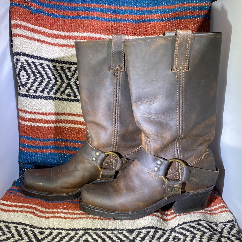 Frye Harness Boots